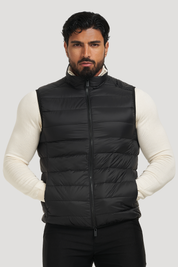 THE VERONA GILET - BLACK