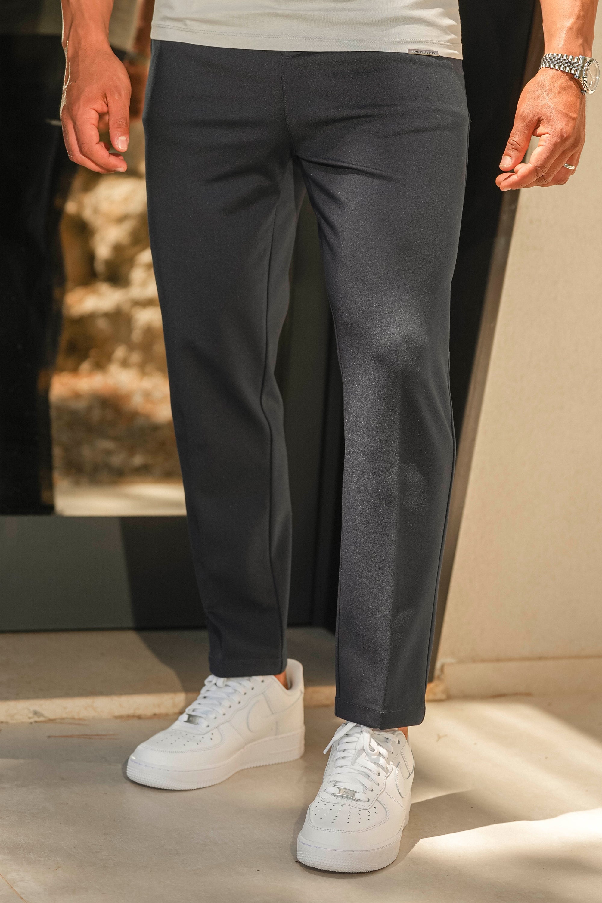 THE ALESSIO TROUSERS - NAVY BLUE