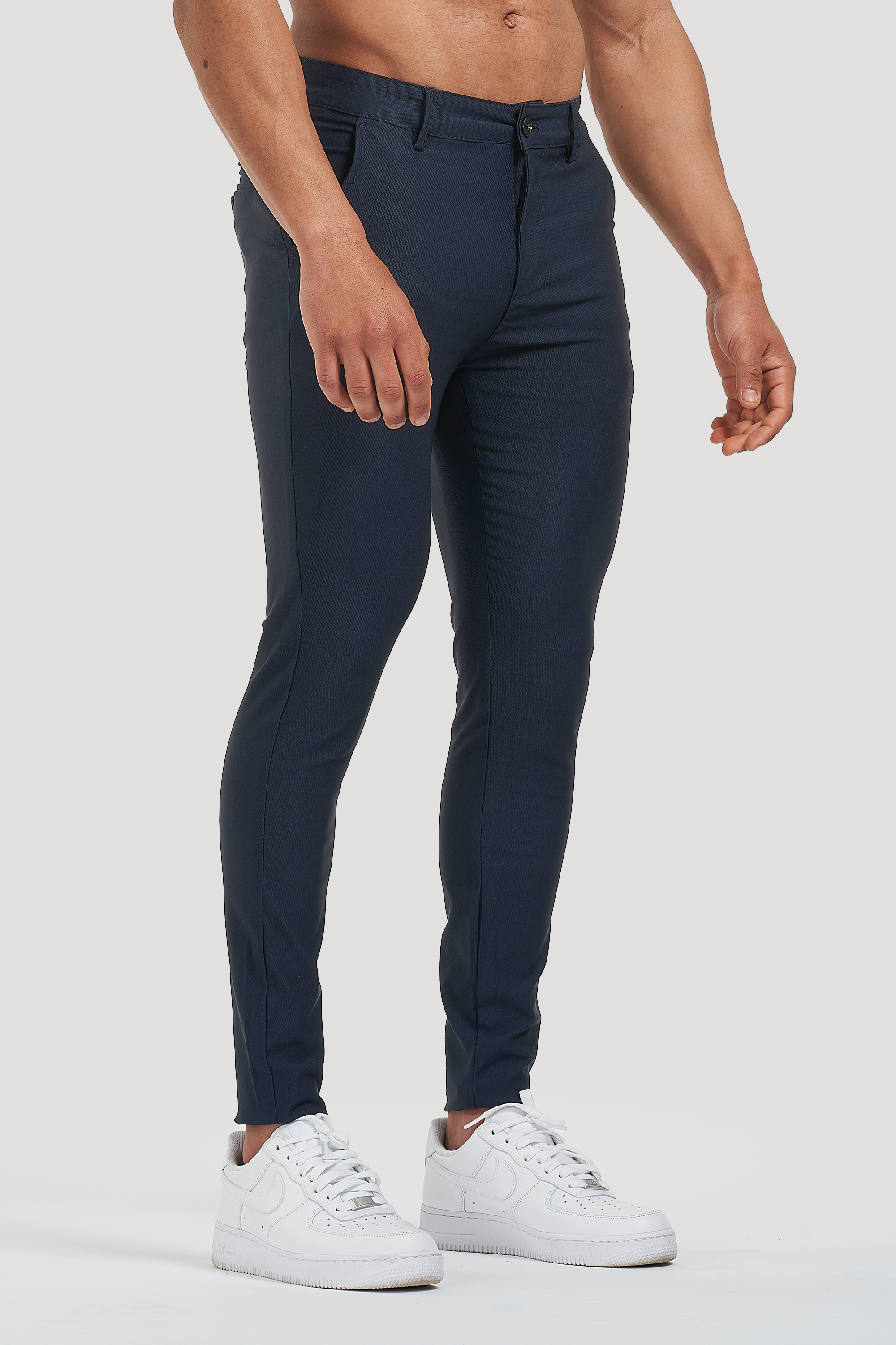 THE AVANI TROUSERS - DARK BLUE