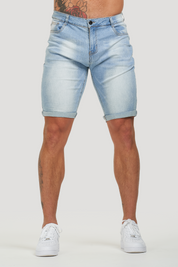 THE LORENZO SHORTS - PALE BLUE