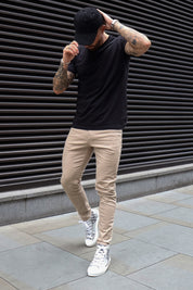 THE CALLUM JEANS - BEIGE