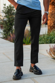 THE SILVIO TROUSERS - BLACK