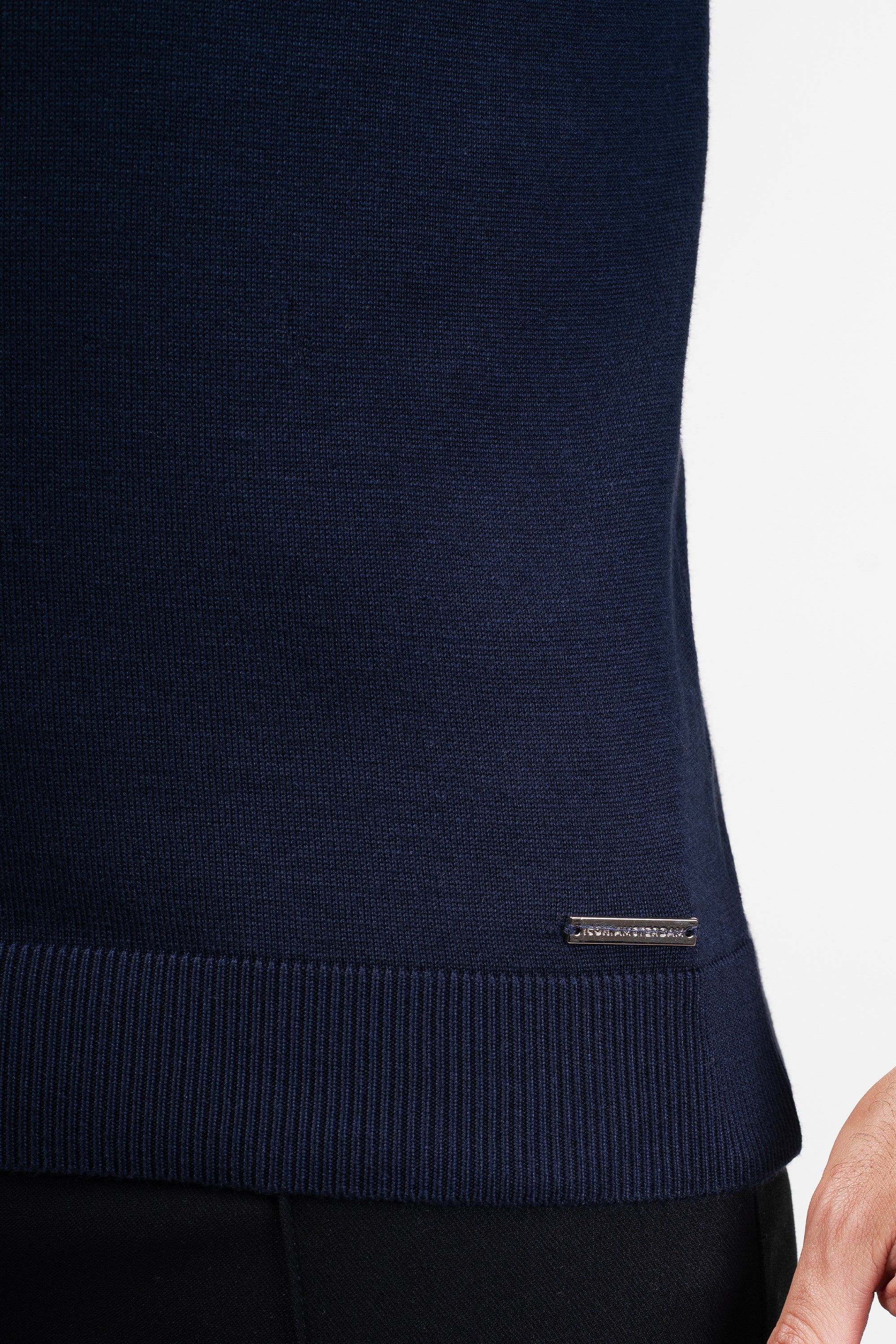 THE VIDA - LONGSLEEVE POLO - BLUE