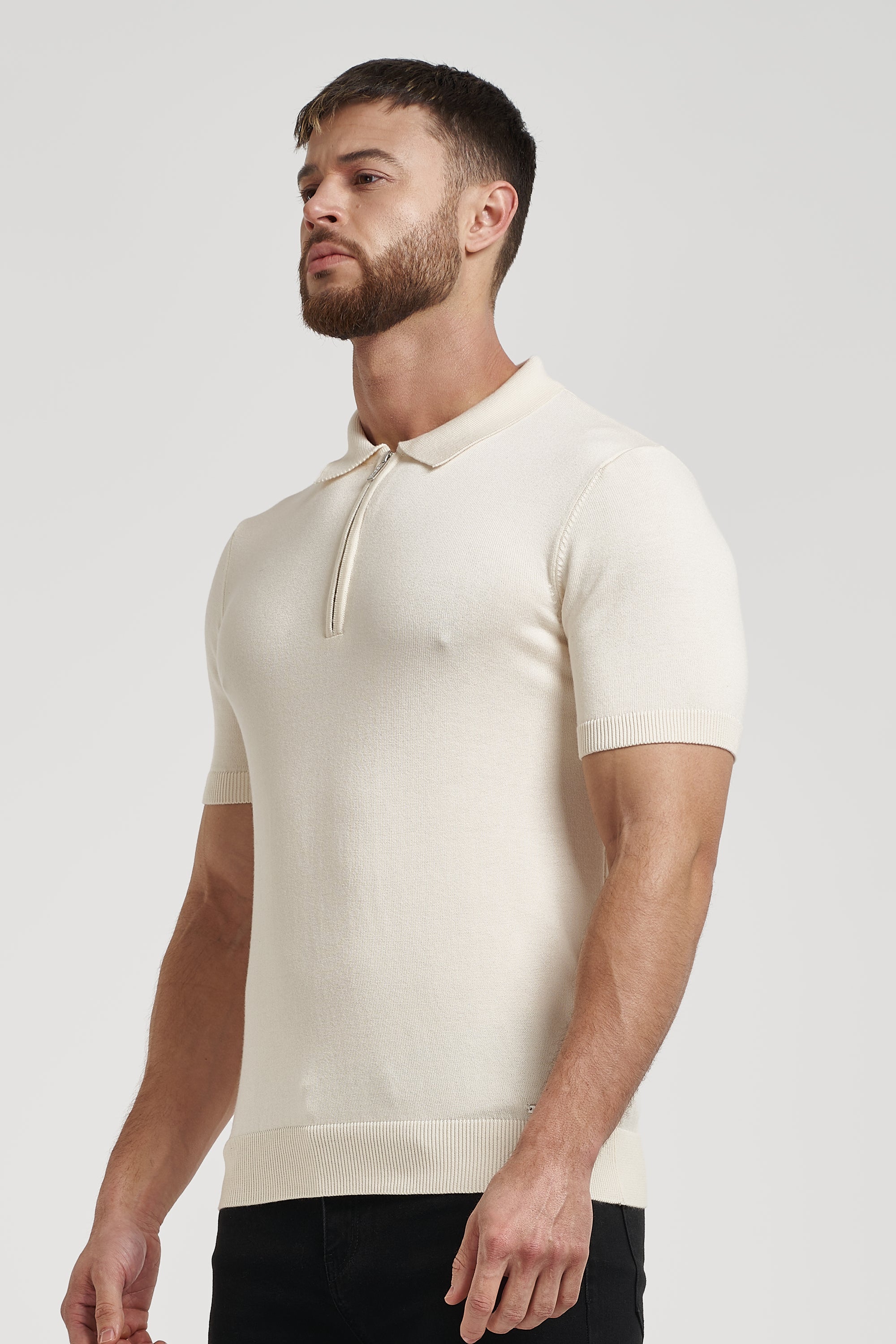 THE VIDA - SHORTSLEEVE POLO - BEIGE