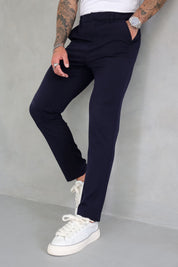 THE SILVIO TROUSERS - NAVY BLUE