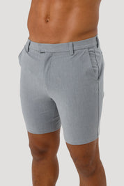 THE LUCIA SHORTS - LIGHT GREY