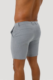 THE LUCIA SHORTS - LIGHT GREY