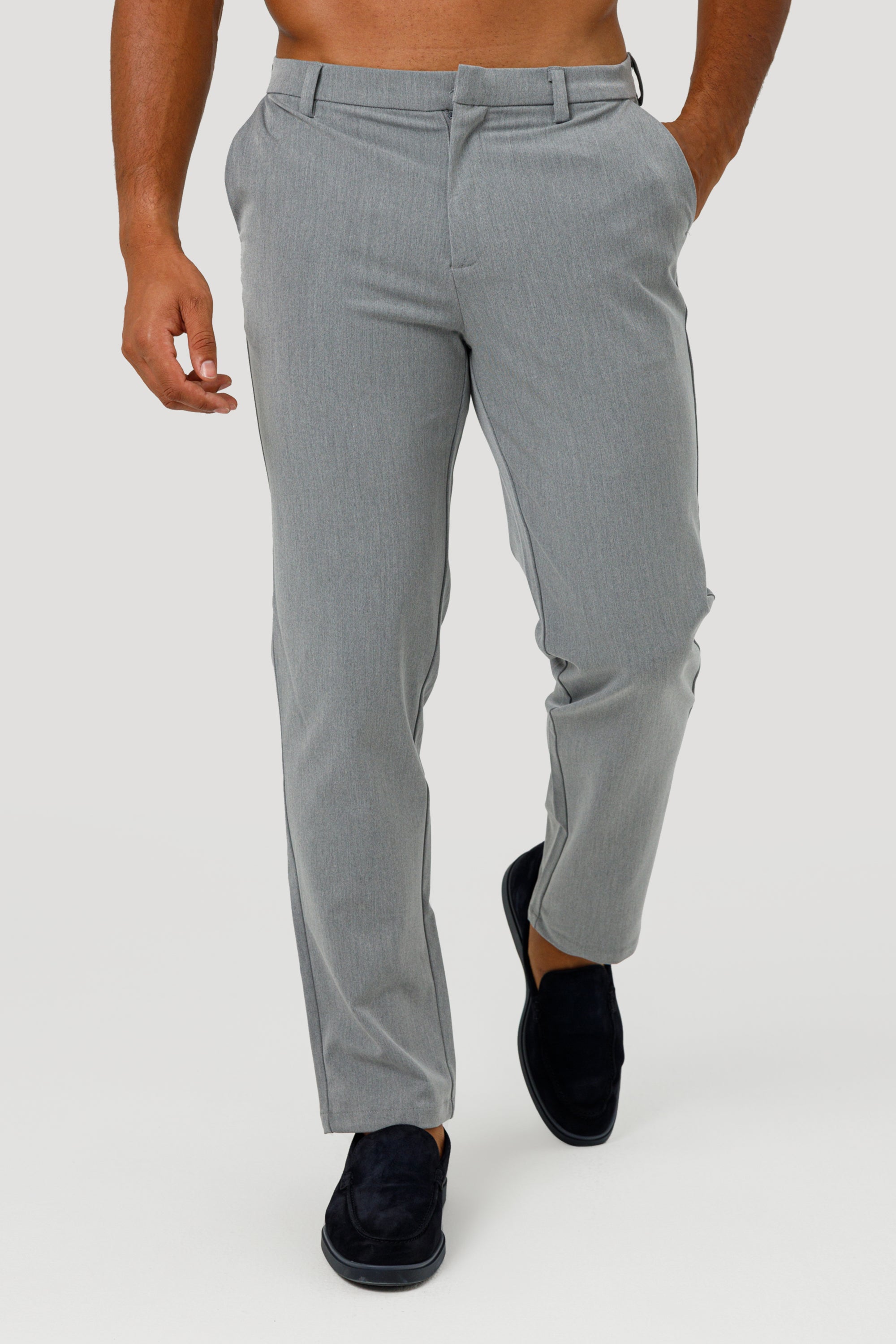 THE LUCIA TROUSERS - LIGHT GREY