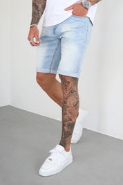 THE LORENZO SHORTS - PALE BLUE