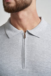 THE VIDA - SHORTSLEEVE POLO - GREY